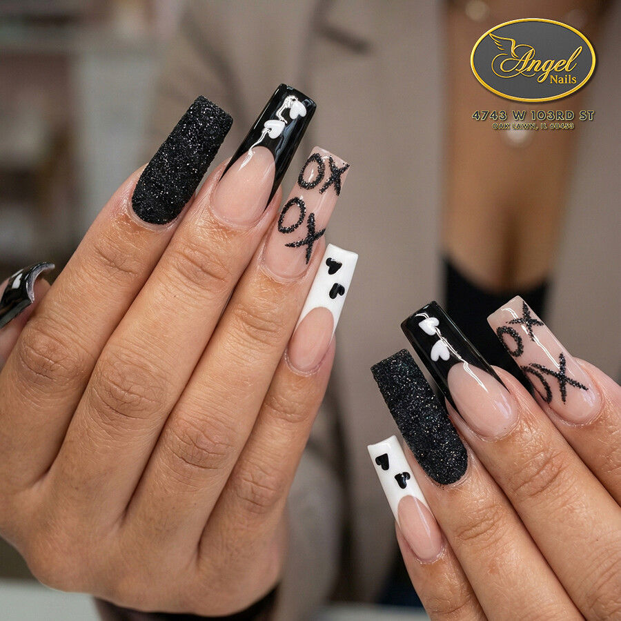 Beautiful Valentine Nail Ideas in Oak Lawn, IL | Angel Nails 60453